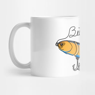 Bite Me Fishing Lure Mug